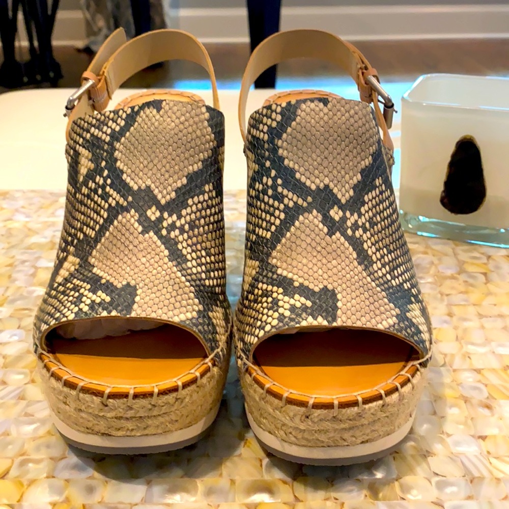 Dolce Vita Snake Print Espadrilles